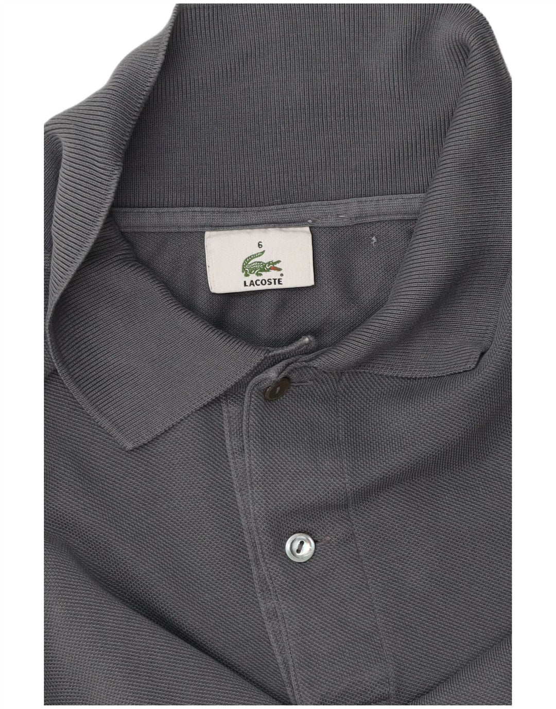 Lacoste herre poloskjorte str. 6 XL Grå