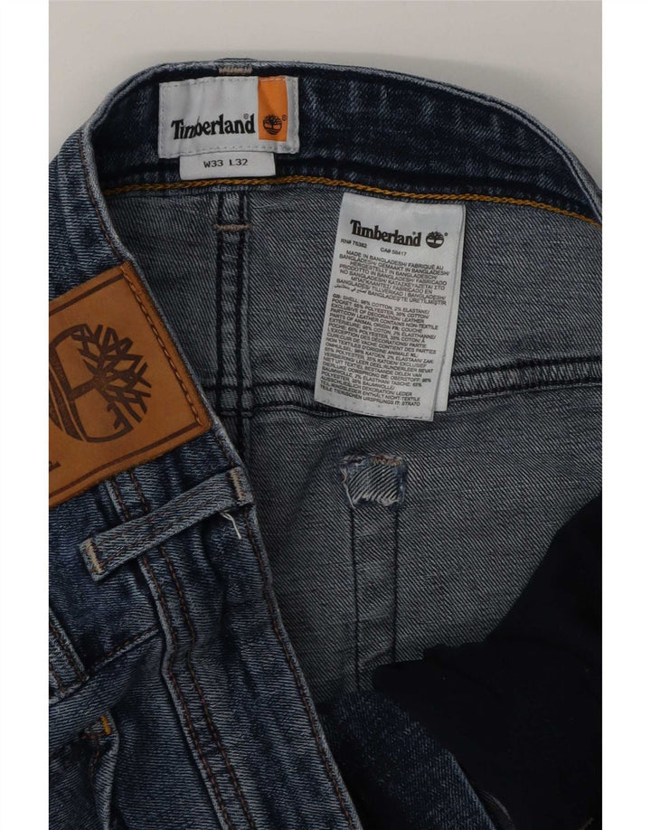 Timberland Mens Slim Jeans W33 L32 Blå Bomuld
