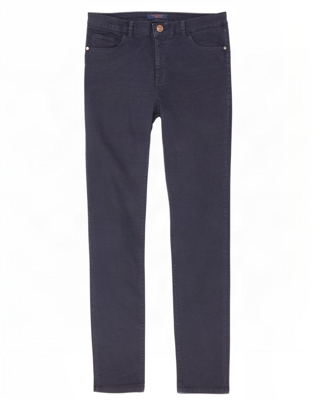 Trussardi Dame Slim Casual Bukser W33 L32 Marineblå