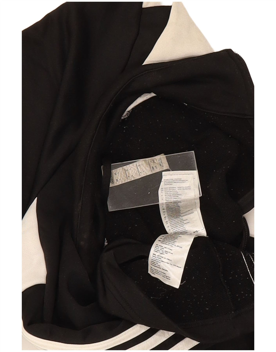 Adidas Træningsdragt til mænd Topjakke Stor Sort Colourblock Polyester