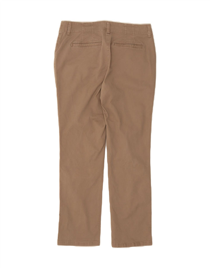 LEE Womens Slim Chino Trousers US 8 Medium W27 L30 Brown Cotton Vintage Lee and Second-Hand Lee from Messina Hembry 