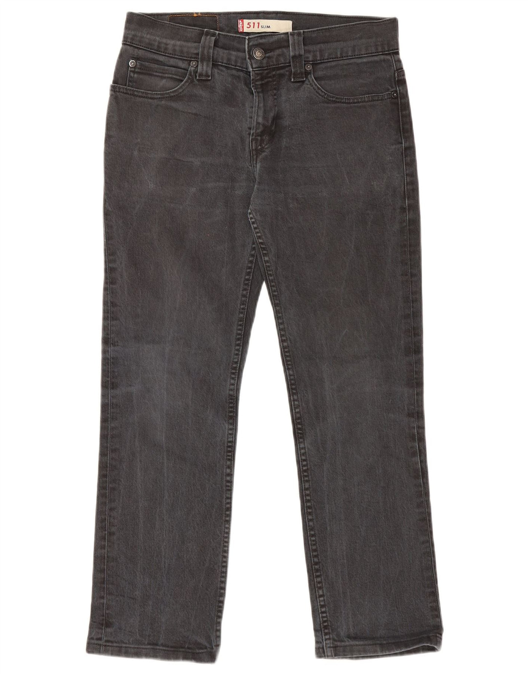 Levi's Herre 511 Slim Jeans W31 L26 Sort Bomuld
