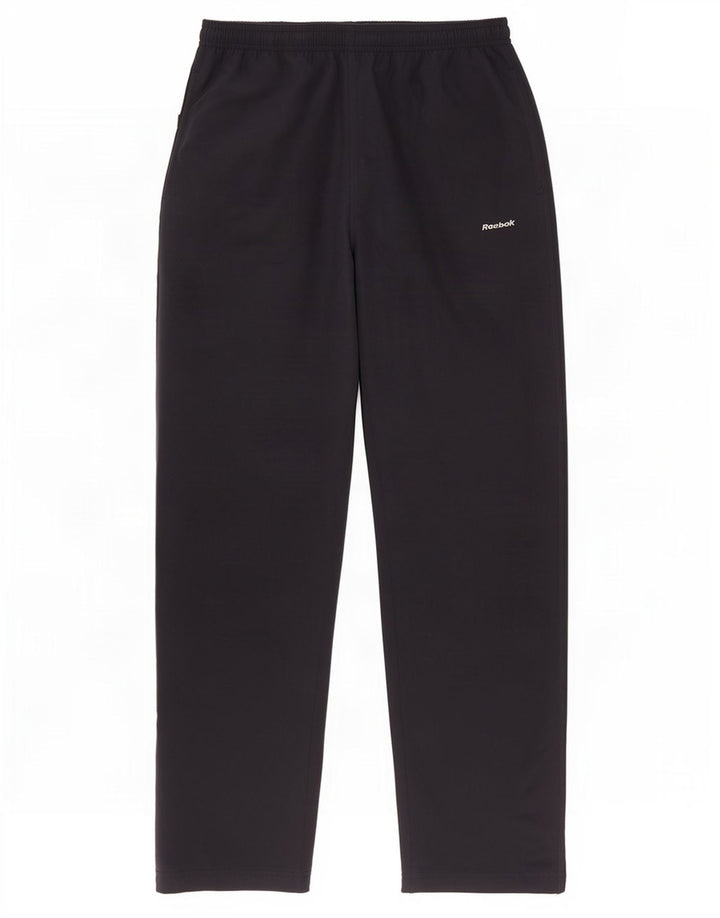 Reebok Træningsdragtsbukser til kvinder UK 12 Medium Navy Blue Polyester