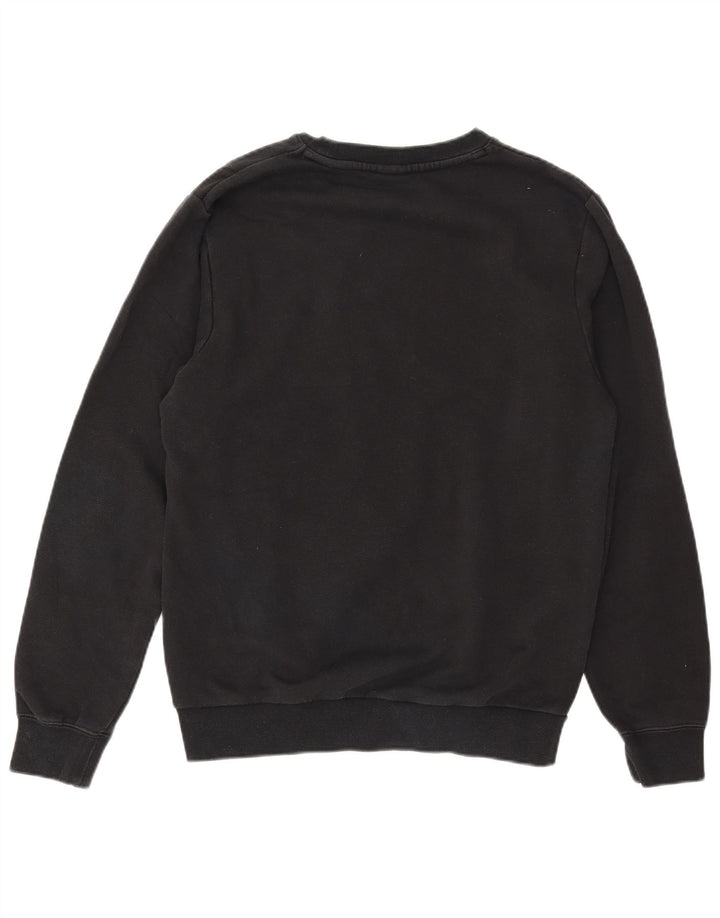 Nike grafisk sweatshirt til mænd, lille sort bomuld
