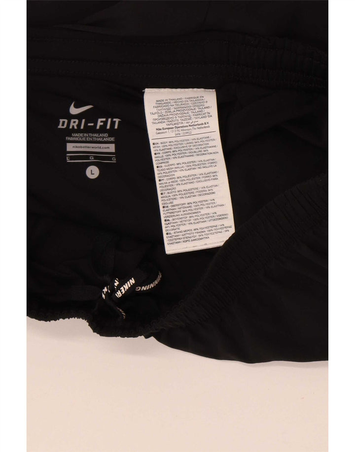 Nike Sportsshorts til mænd Large Black Colourblock Polyester