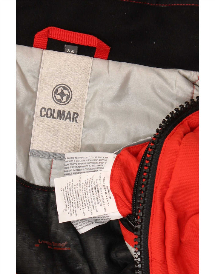 Colmar Skijakke med hætte til mænd IT 56 XL Rød Colourblock Polyamid
