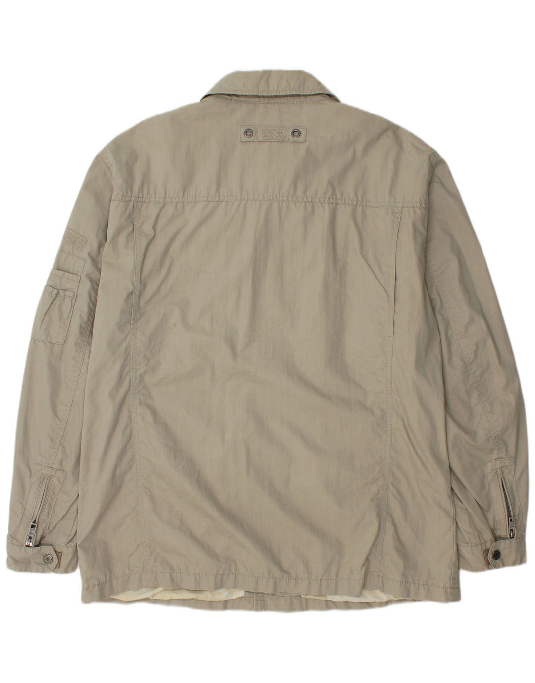 Camel Active Herre Military Jacket UK 40 Large Khaki