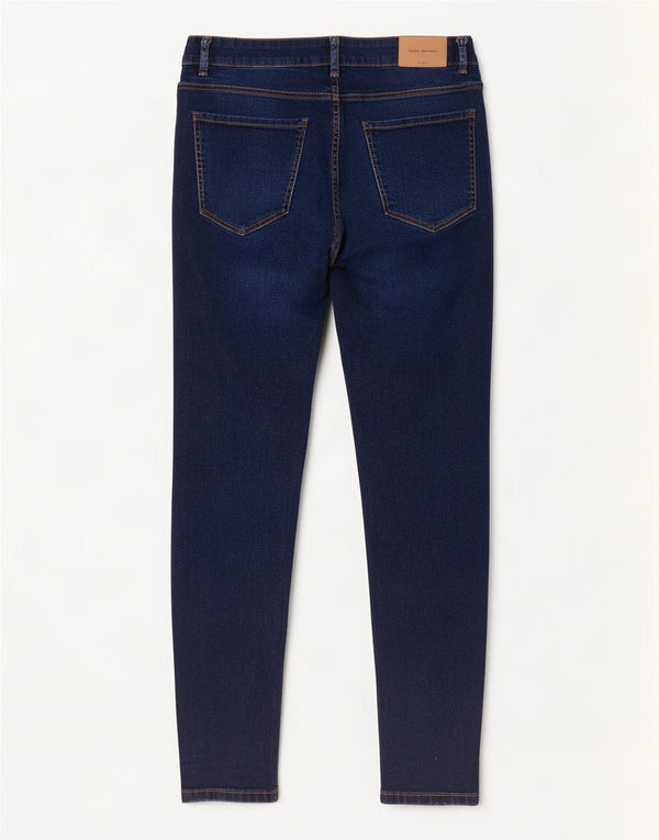 Zara Dame Trafaluc Skinny Jeans EU 42 Large W32 L28 Blå Bomuld