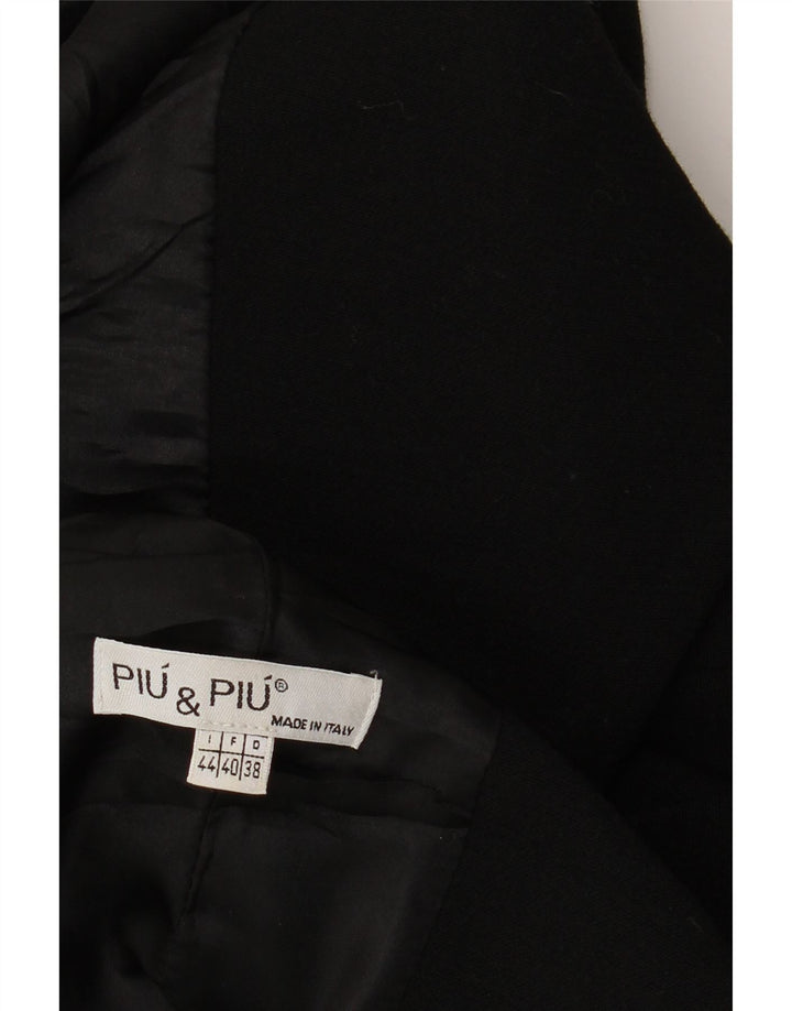 PIU & PIU Dame Overfrakke IT 44 Medium Sort