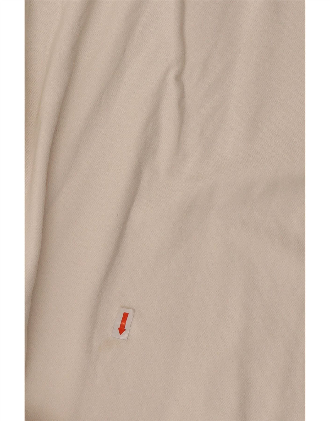 TRUSSARDI Langærmet Rugby Polo Shirt til kvinder UK 18 XL Hvid Bomuld