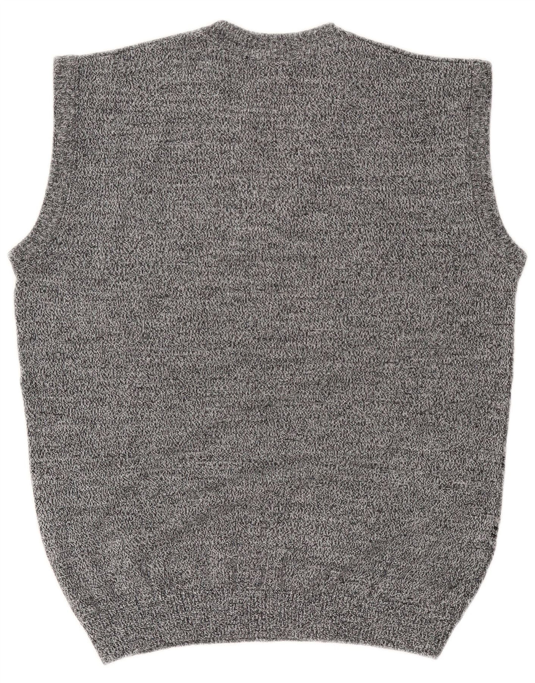 Vintage herrevest tanktop mellem grå stribet