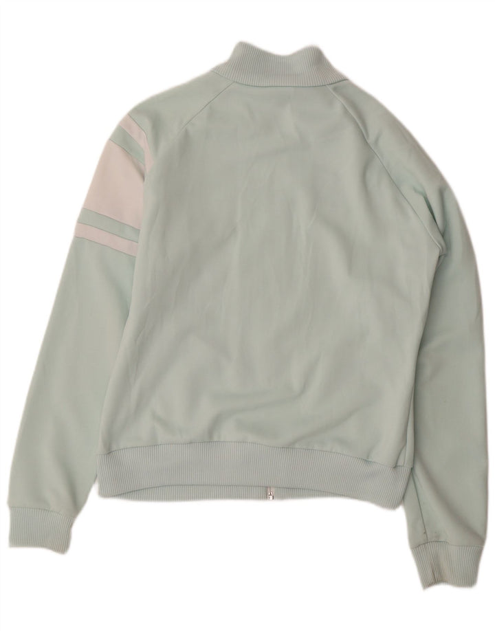 Diadora træningsdragt topjakke til kvinder Stor grøn farveblok polyester