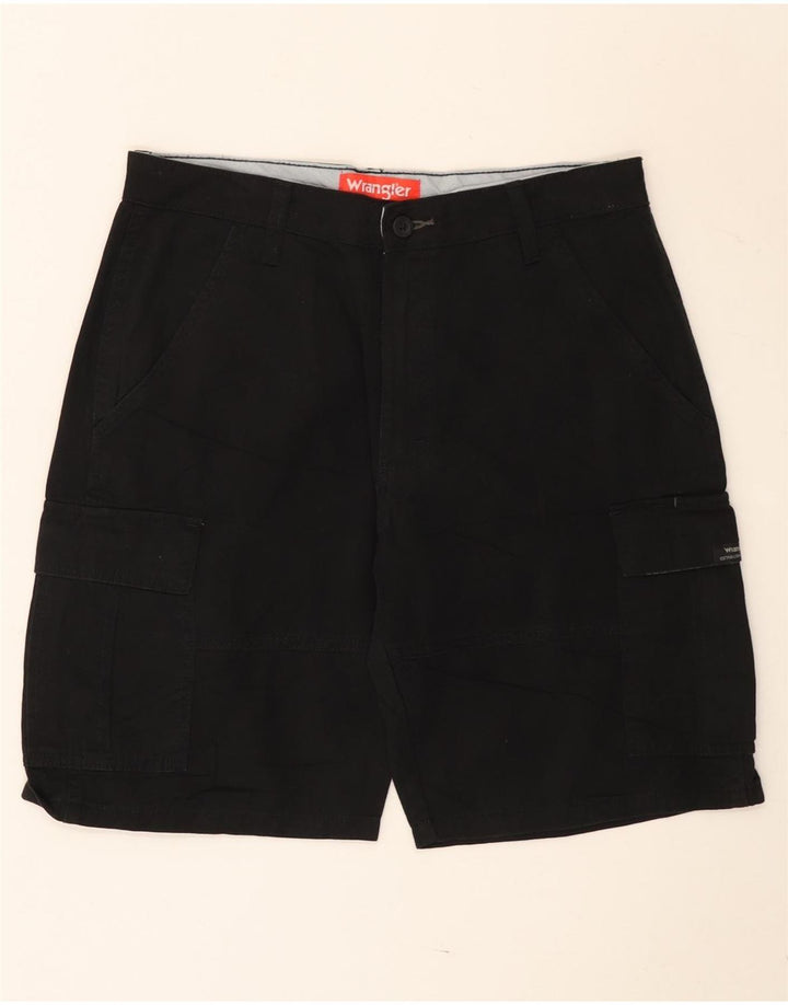 Wrangler Herre Cargo Shorts W30 Medium Sort Bomuld