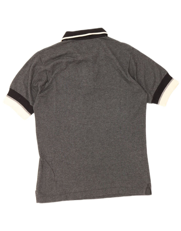 Fila Polo skjorte til mænd, lille grå Colourblock Bomuld