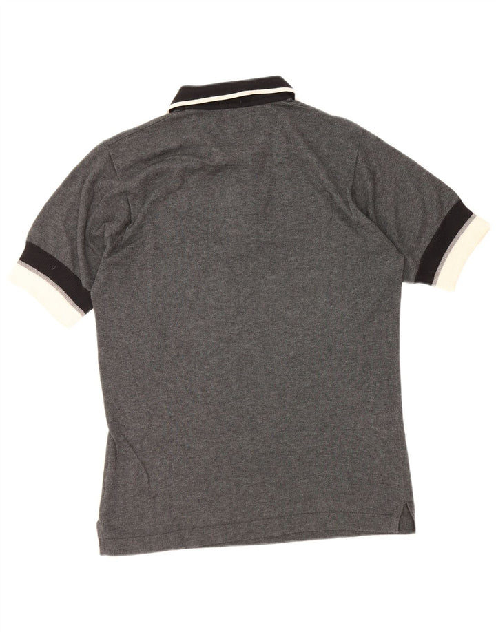 Fila Polo skjorte til mænd, lille grå Colourblock Bomuld