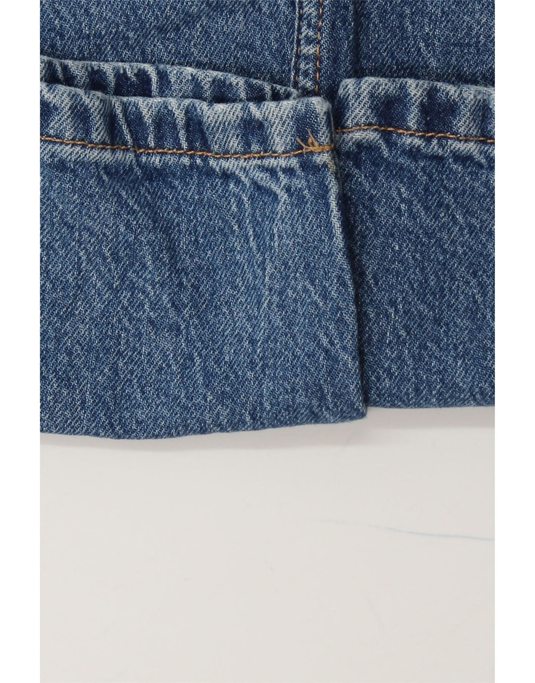 ZARA Højtaljede koniske jeans til kvinder EU 38 Small W28 L28 Blå