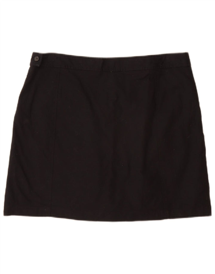 Dockers Dame A-Line nederdel US 12 Large W32 Black Bomuld