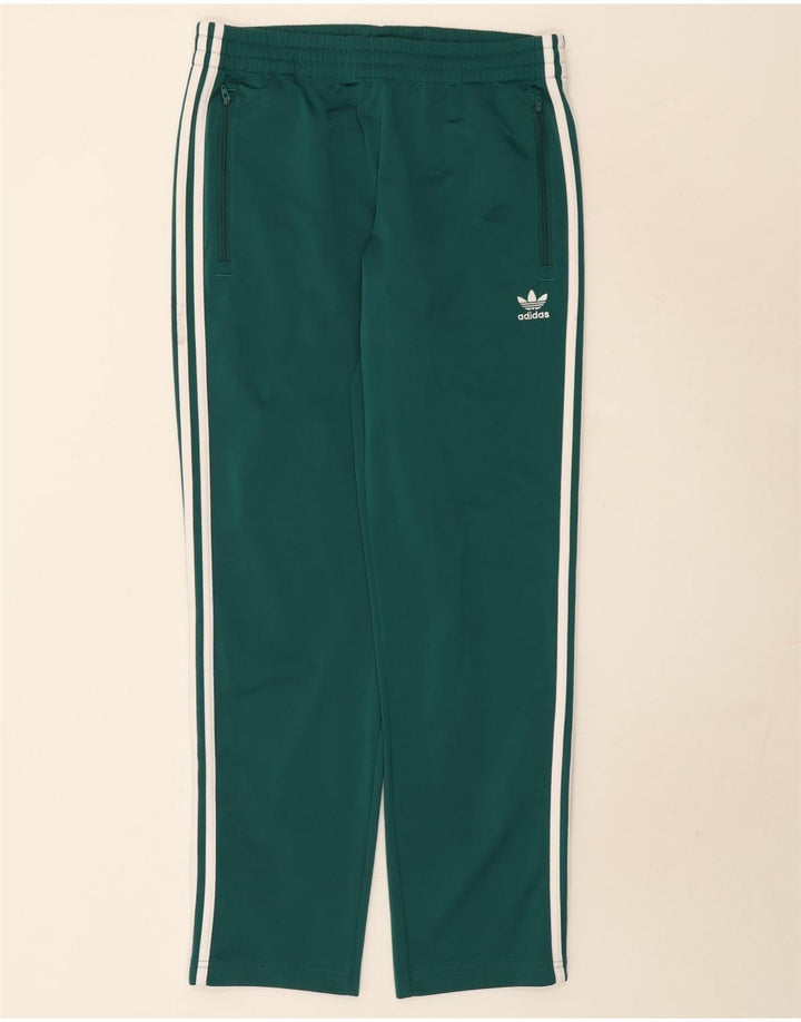Adidas Træningsdragtsbukser til mænd mellemgrøn polyester