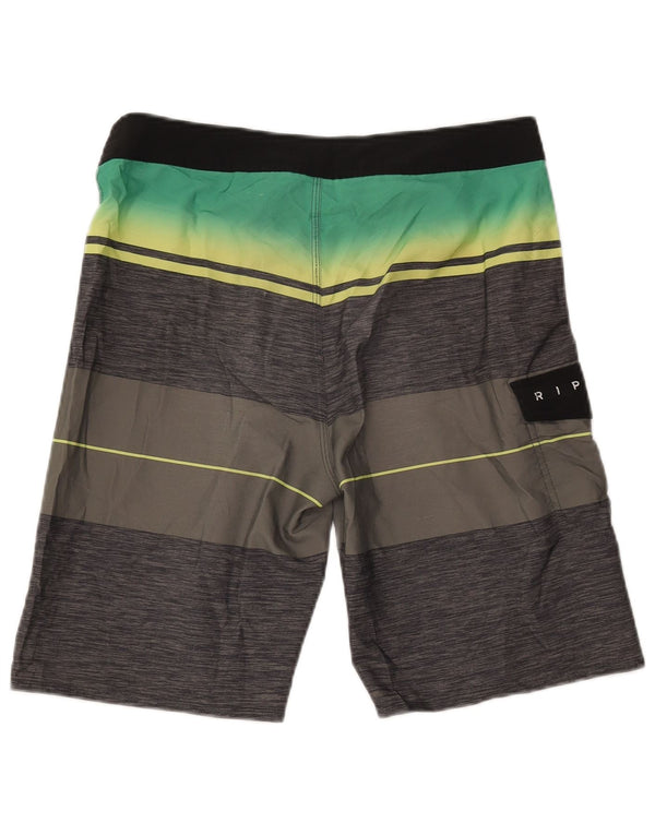 RIP CURL Badeshorts til mænd mellemgrå farveblok