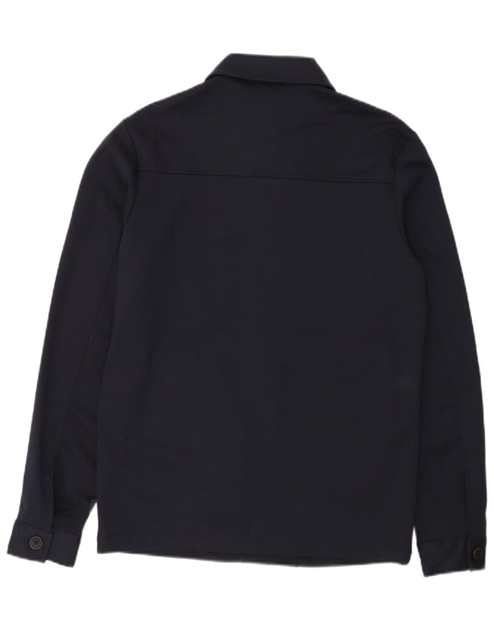 Jack & Jones Herre Bomber Jacket UK 40 Large Navy Blue Polyester