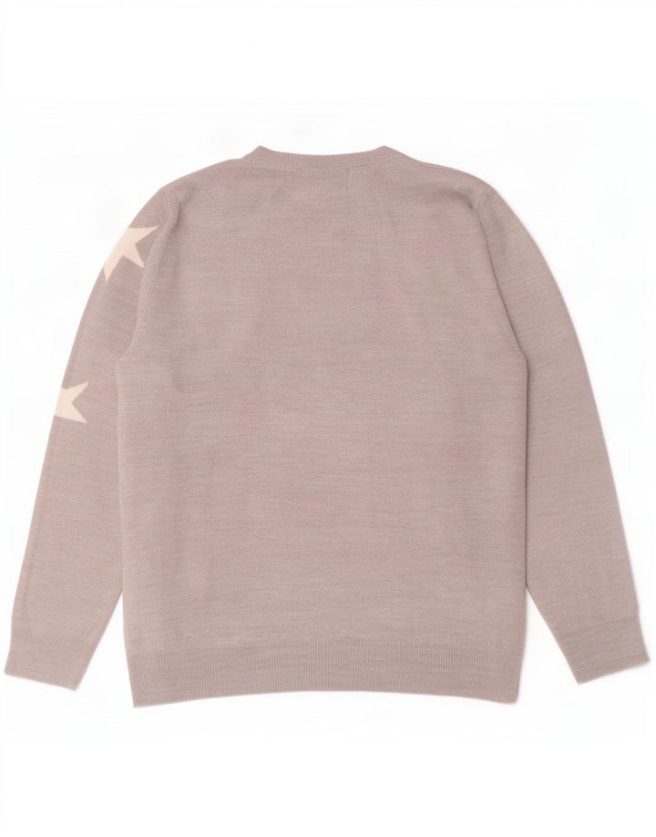 Marks & Spencer Dame Boat Neck Jumper Sweater UK 18 XL Grå