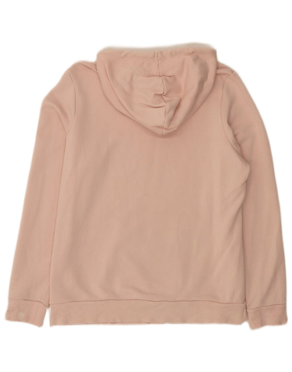 Puma grafisk hættetrøje til kvinder UK 18 XL Pink Bomuld