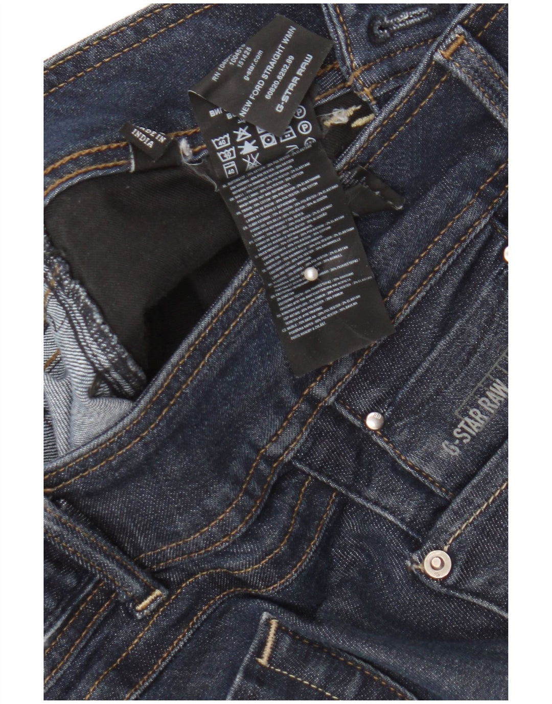 G-Star lige jeans til kvinder W29 L36 marineblå bomuld
