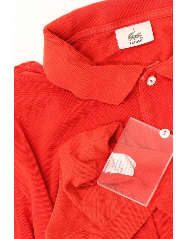 Lacoste Herre poloskjorte str. 7 2XL Rød Bomuld