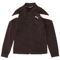 PUMA Træningsdragt topjakke til drenge 9-10 år Sort Colourblock Polyester