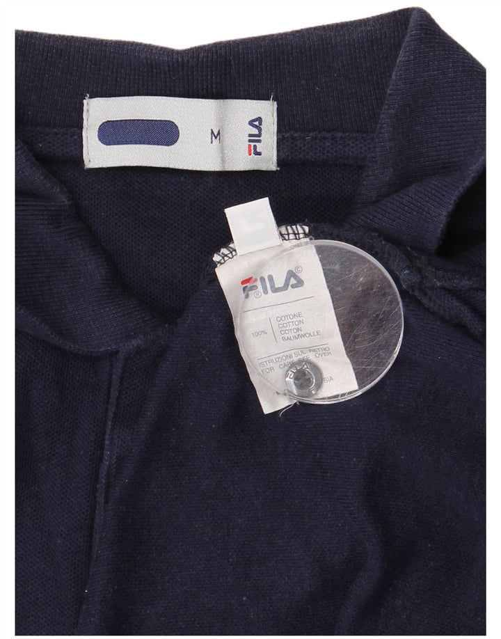 Fila herre poloshirt Medium marineblå bomuld