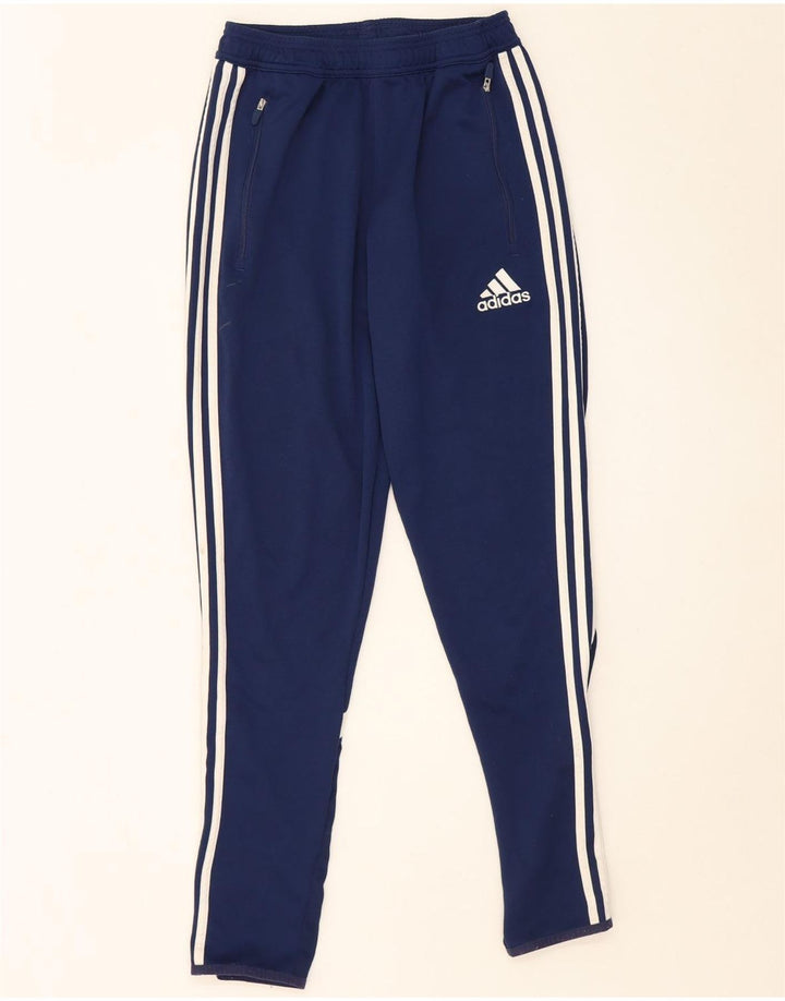 ADIDAS Herre Climacool træningsdragt Bukser Small Navy Blue Colourblock