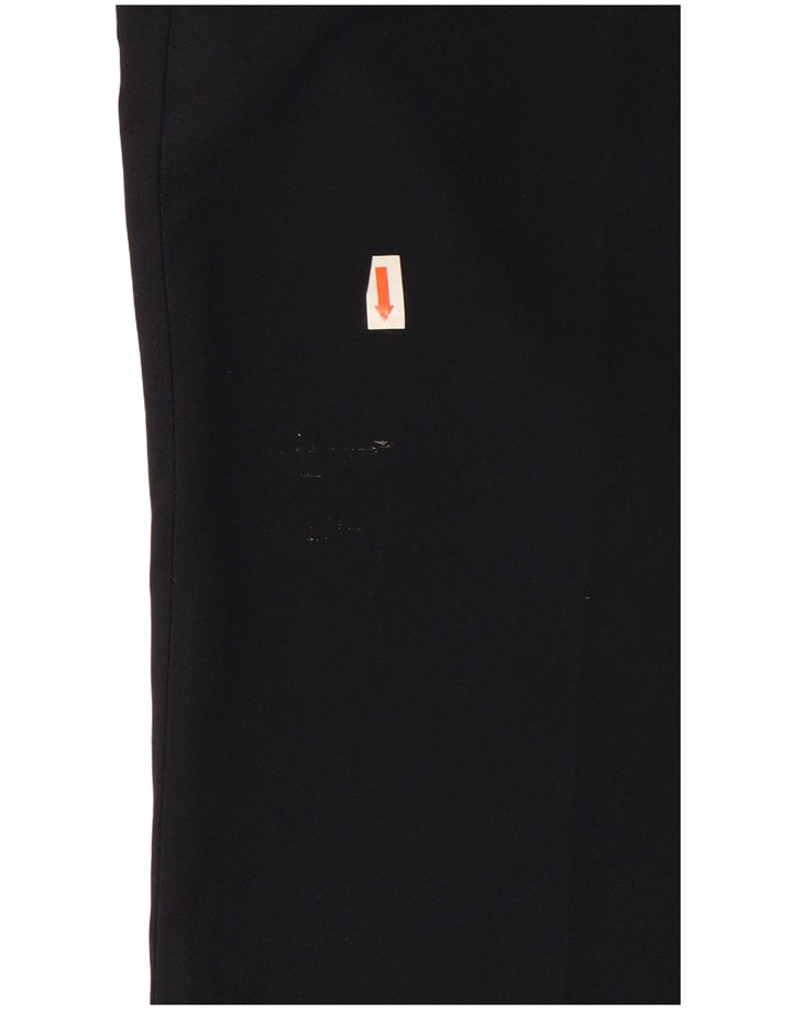 Marks & Spencer Straight Chino-bukser til mænd W42 L29 Marineblå polyester