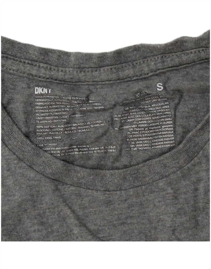 Dkny Boys T-Shirt Top 13-14 År Lille Grå Bomuld
