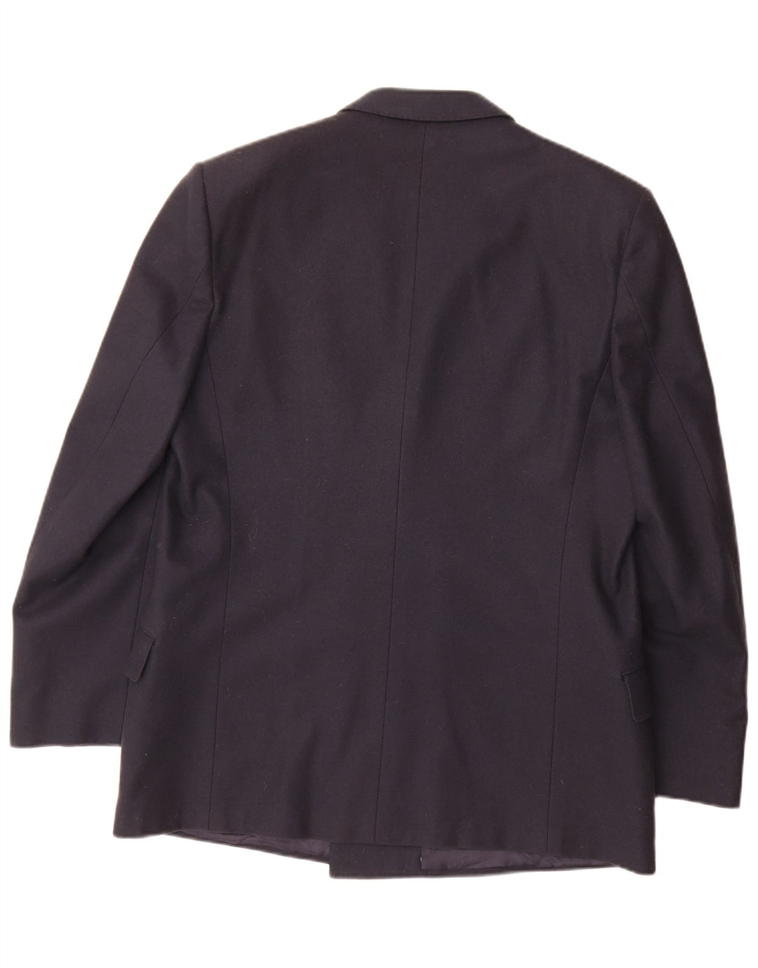 Emanuel Ungaro Herre Double Breasted Blazer Jacket UK 42 XL Navy Blue