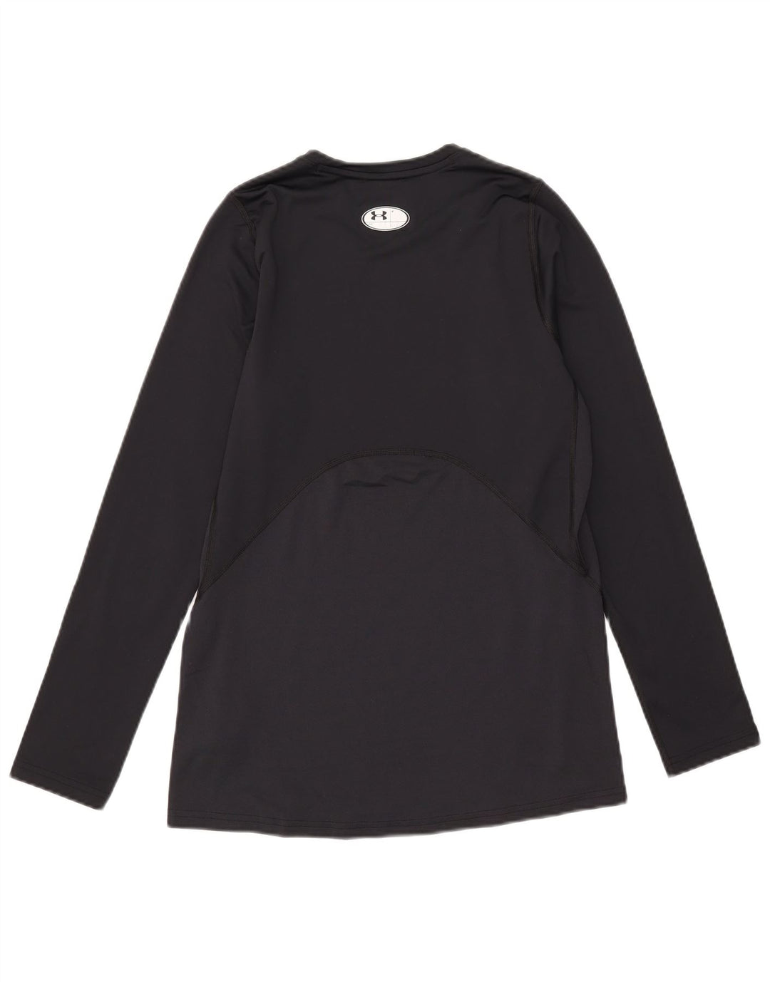 Under Armour Herre Cold Gear Top Langærmet Medium Sort Polyester