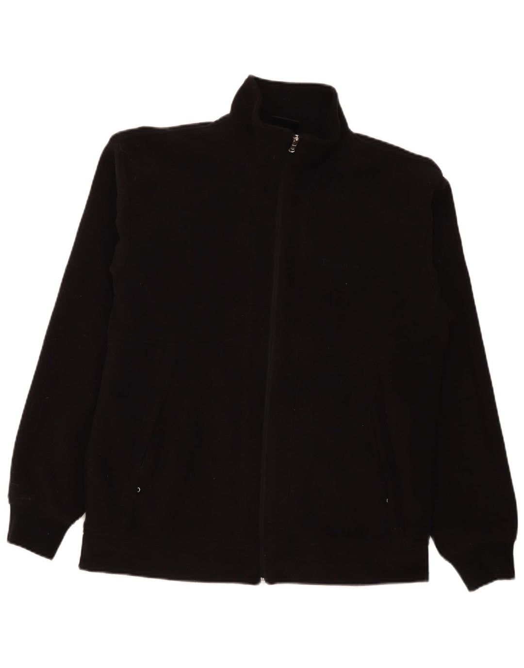 Champion Herre Fleecejakke UK 40 Stor Sort Polyester