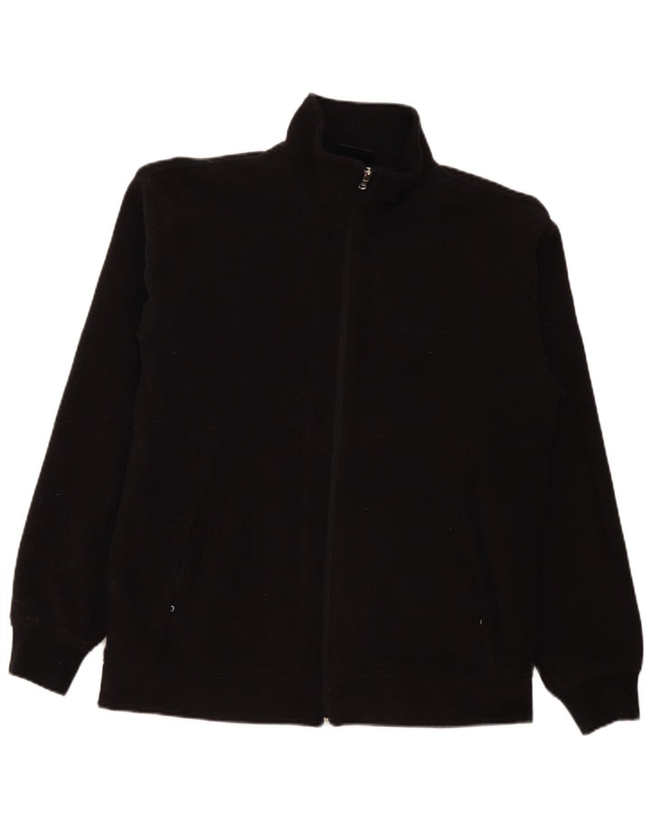 Champion Herre Fleecejakke UK 40 Stor Sort Polyester