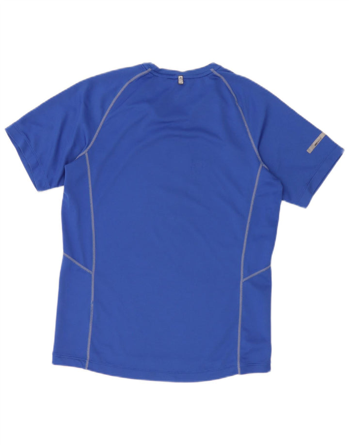 Nike Herre Dri Fit T-Shirt Top Lille Blå