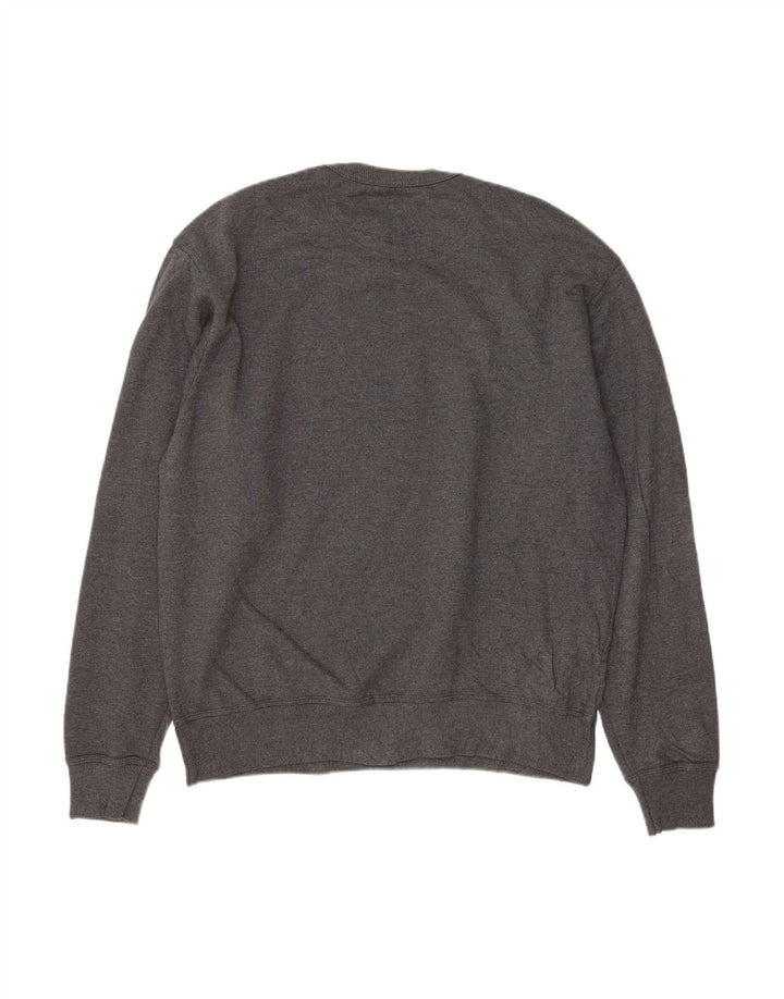 CHAMPION Mens Sweatshirt Jumper Large Grey Cotton
