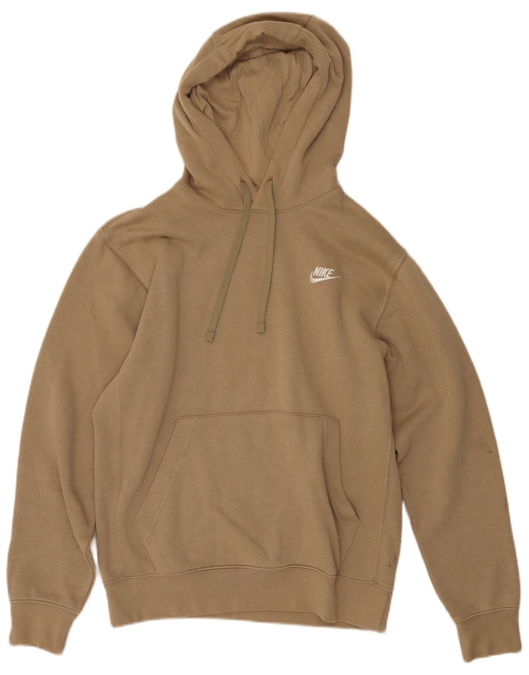 Nike hættetrøje til mænd, lille beige bomuld