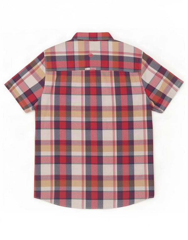 Fat Face Herre Kortærmet Klassisk Fit Shirt Medium Flerfarvet Ternet