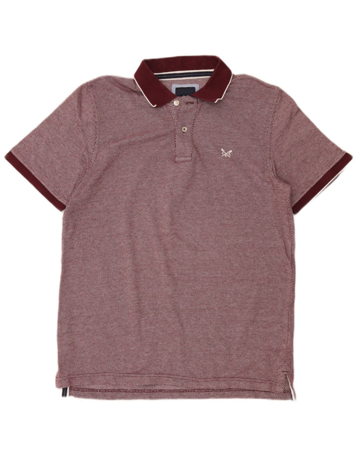 Besætningstøj Herre poloshirt Medium Bourgogne bomuld