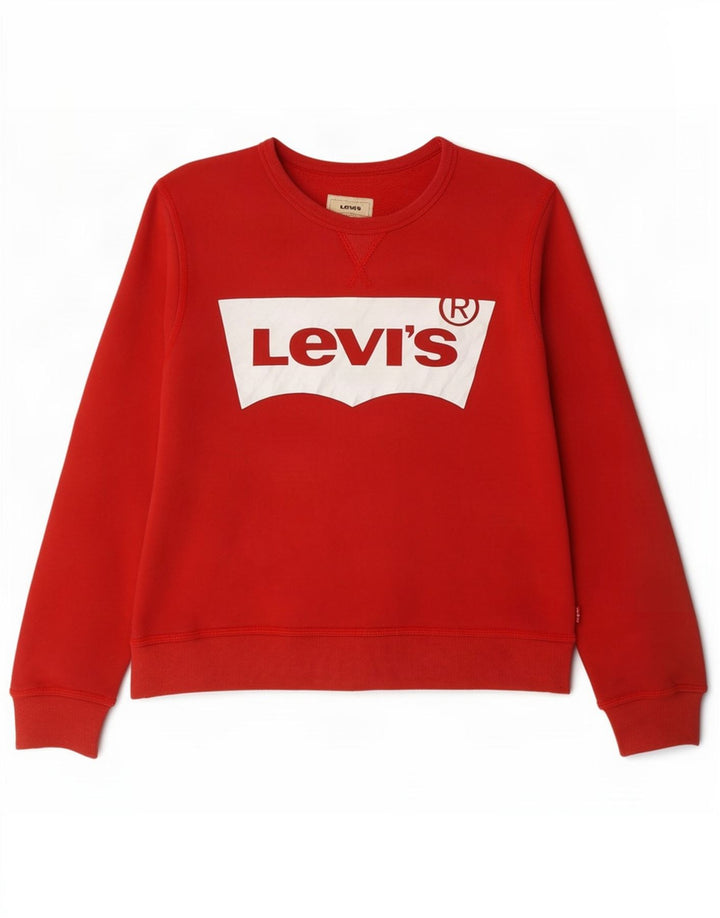 Levi's Boys grafisk hættetrøje 11-12 år rød