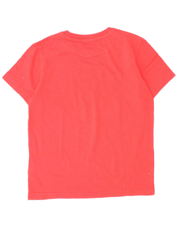 Puma drenge grafisk t-shirt top 9-10 år rød bomuld