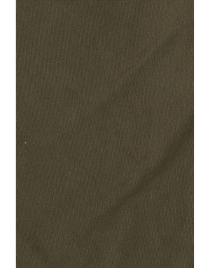 Nike Boys Pullover med lynlås-hals træningsdragt Top 13-14 år XL Khaki Colourblock