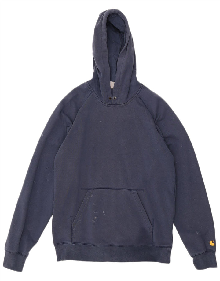 Carhartt Herre hættetrøje Jumper Medium Marineblå Bomuld