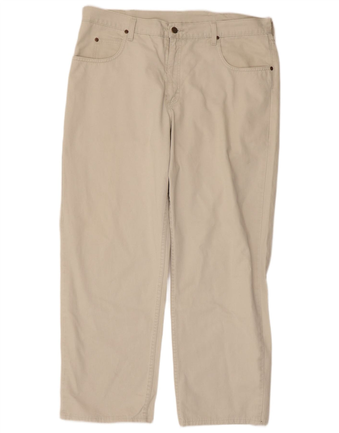 LEE Straight Casual Bukser til mænd W38 L29 Beige