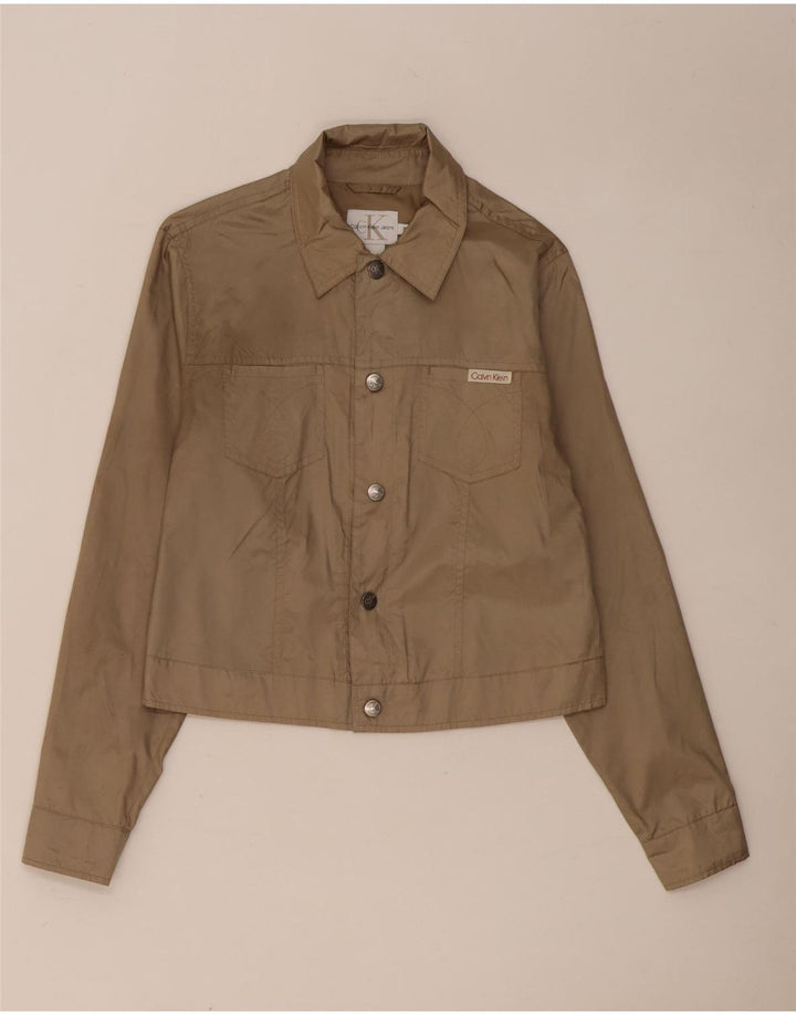 Calvin Klein Jeans Bomberjakke til mænd Lille beige polyester