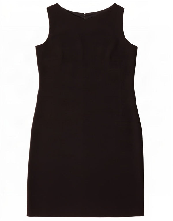 Windsmoor Womens Sleeveless Sheath Dress UK 18 XL Sort Polyester