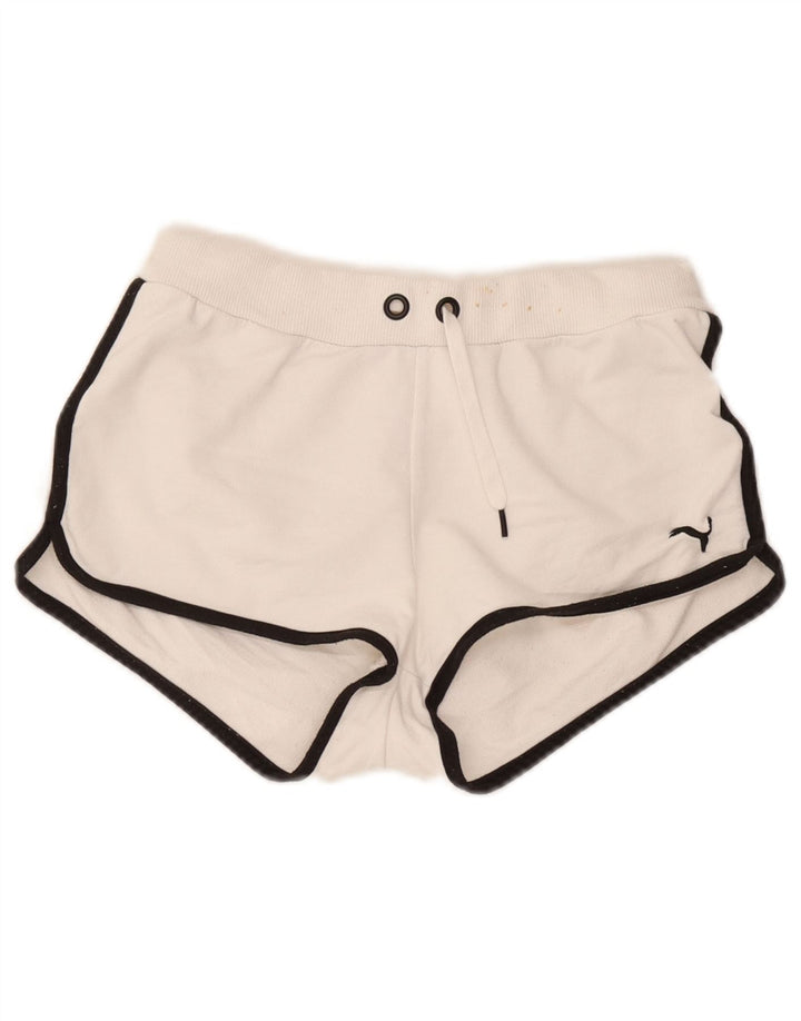 Puma sportsshorts til kvinder UK 10 Small White